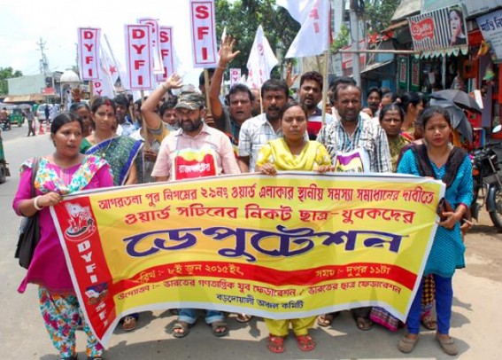 DYFI and SFI placed deputation DYFI and SFI placed deputation